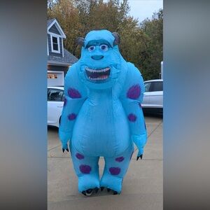 Sulley Monsters Inc. Inflatable Costume